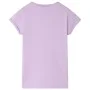 Camiseta infantil lila 128 de , Camisetas para niños - Ref: Foro24-10732, Precio: 8,59 €, Descuento: %