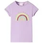Lilafarbenes Kinder-T-Shirt 104 von , Kinder-T-Shirts - Ref: Foro24-10730, Preis: 8,59 €, Rabatt: %
