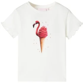 Ecru children's t-shirt 116 by , Kids T-shirts - Ref: Foro24-10801, Price: 8,45 €, Discount: %