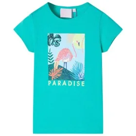 Mint green children's t-shirt 140 by , Kids T-shirts - Ref: Foro24-11128, Price: 8,45 €, Discount: %