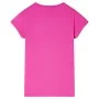 Camiseta infantil rosa oscuro 128 de , Camisetas para niños - Ref: Foro24-11137, Precio: 8,45 €, Descuento: %