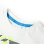 Ecrufarbenes Kinder-T-Shirt 92 von , Kinder-T-Shirts - Ref: Foro24-12129, Preis: 8,19 €, Rabatt: %