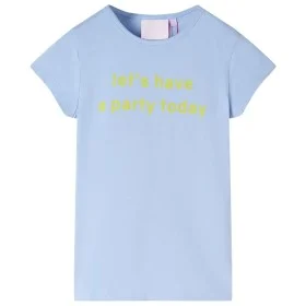 Light blue children's t-shirt 104 by , Kids T-shirts - Ref: Foro24-11085, Price: 7,79 €, Discount: %