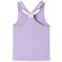 Children's lilac tank top 92 by , Kids T-shirts - Ref: Foro24-10519, Price: 7,93 €, Discount: %