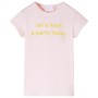 Camiseta infantil rosa suave 116 de , Camisetas para niños - Ref: Foro24-11091, Precio: 7,88 €, Descuento: %