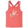 Korallenfarbenes Kinder-Tanktop 104 von , Kinder-T-Shirts - Ref: Foro24-10675, Preis: 8,39 €, Rabatt: %