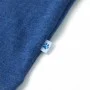 Dunkelblau meliertes Kinder-Tanktop 104 von , Kinder-T-Shirts - Ref: Foro24-12490, Preis: 7,79 €, Rabatt: %
