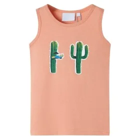 Hellorangefarbenes Kinder-Tanktop 92 von , Kinder-T-Shirts - Ref: Foro24-12499, Preis: 7,79 €, Rabatt: %