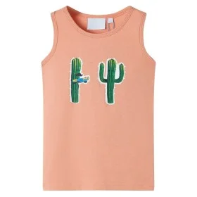 Light orange children's tank top 116 by , Kids T-shirts - Ref: Foro24-12501, Price: 7,79 €, Discount: %