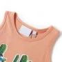 Light orange children's tank top 116 by , Kids T-shirts - Ref: Foro24-12501, Price: 7,79 €, Discount: %