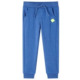 Pantalones de chándal infantiles azul mélange 92 de , Pantalones de niños - Ref: Foro24-11914, Precio: 10,97 €, Descuento: %