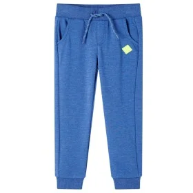 Kinder-Jogginghose Blau Melange 116 von , Kinderhosen - Ref: Foro24-11916, Preis: 10,97 €, Rabatt: %