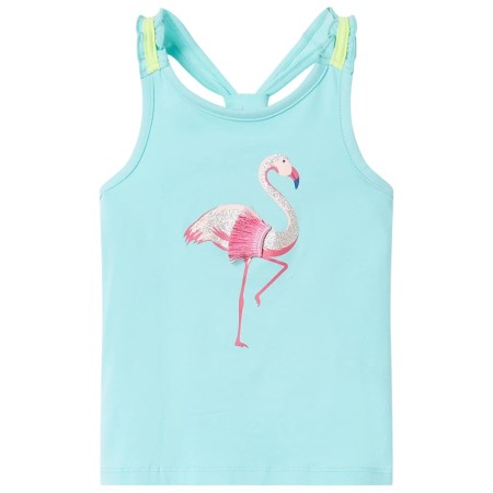Light mint green children's tank top 104 by , Kids T-shirts - Ref: Foro24-11140, Price: 8,39 €, Discount: %