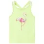 Neon yellow children's tank top 92 by , Kids T-shirts - Ref: Foro24-11149, Price: 8,30 €, Discount: %