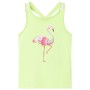 Neongelbes Kinder-Tanktop 92 von , Kinder-T-Shirts - Ref: Foro24-11149, Preis: 8,39 €, Rabatt: %