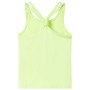Neongelbes Kinder-Tanktop 92 von , Kinder-T-Shirts - Ref: Foro24-11149, Preis: 8,39 €, Rabatt: %