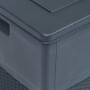 Garten-Aufbewahrungsbox 320 L Anthrazitgrau von vidaXL, Aufbewahrungsboxen für den Außenbereich - Ref: Foro24-45690, Preis: 8...