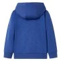 Sudadera infantil con capucha y cremallera azul oscuro mélange 92 de , Camisetas para niños - Ref: Foro24-12354, Precio: 12,9...