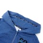 Kinder-Sweatshirt mit Kapuze und Reißverschluss dunkelblau melange 92 von , Kinder-T-Shirts - Ref: Foro24-12354, Preis: 13,03...