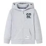 Grauer Kinder-Kapuzenpullover mit Reißverschluss 116 von , Kinder-T-Shirts - Ref: Foro24-12361, Preis: 12,91 €, Rabatt: %