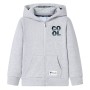 Grauer Kinder-Kapuzenpullover mit Reißverschluss 116 von , Kinder-T-Shirts - Ref: Foro24-12361, Preis: 17,68 €, Rabatt: %