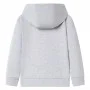 Grauer Kinder-Kapuzenpullover mit Reißverschluss 116 von , Kinder-T-Shirts - Ref: Foro24-12361, Preis: 12,91 €, Rabatt: %