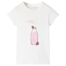 Ecru children's t-shirt 92 by , Kids T-shirts - Ref: Foro24-11259, Price: 8,28 €, Discount: %