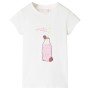 Ecru children's t-shirt 92 by , Kids T-shirts - Ref: Foro24-11259, Price: 8,28 €, Discount: %
