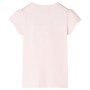 Zartrosa Kinder-T-Shirt 92 von , Kinder-T-Shirts - Ref: Foro24-11329, Preis: 8,66 €, Rabatt: %