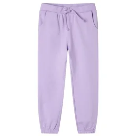 Pantalones de chándal infantiles color lila 140 de , Pantalones de niños - Ref: Foro24-10538, Precio: 11,70 €, Descuento: %