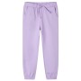 Pantalones de chándal infantiles color lila 140 de , Pantalones de niños - Ref: Foro24-10538, Precio: 11,70 €, Descuento: %
