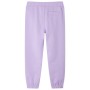 Pantalones de chándal infantiles color lila 140 de , Pantalones de niños - Ref: Foro24-10538, Precio: 11,70 €, Descuento: %