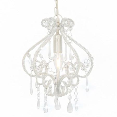 Deckenleuchte mit runden weißen Perlen E14 von vidaXL, Lampen - Ref: Foro24-281593, Preis: 42,42 €, Rabatt: %