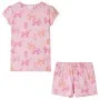 Kurzärmliger hellrosa Kinderpyjama 140 von , Kinderpyjamas - Ref: Foro24-10443, Preis: 11,57 €, Rabatt: %