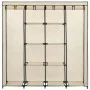 Schrank mit 4 Fächern in Cremefarbe 175x45x170 cm von vidaXL, Kleiderschränke - Ref: Foro24-282447, Preis: 58,07 €, Rabatt: %