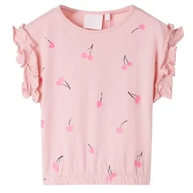 Hellrosa Kinder-T-Shirt 116 von , Kinder-T-Shirts - Ref: Foro24-11451, Preis: 7,99 €, Rabatt: %