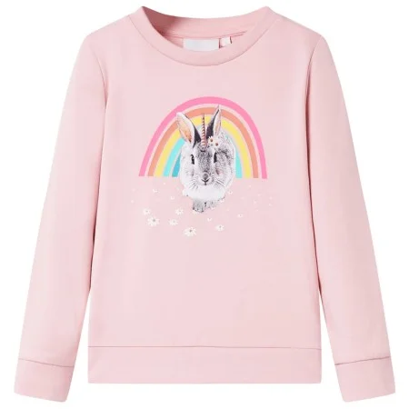 Hellrosa Kinder-Sweatshirt 128 von , Kinder-T-Shirts - Ref: Foro24-10747, Preis: 11,70 €, Rabatt: %