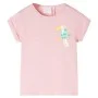Light pink children's t-shirt 140 by , Kids T-shirts - Ref: Foro24-11563, Price: 7,79 €, Discount: %