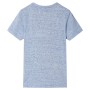 Kinder-Kurzarm-T-Shirt blau meliert 92 von , Kinder-T-Shirts - Ref: Foro24-12169, Preis: 8,28 €, Rabatt: %