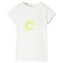 Camiseta infantil color crudo 104 de , Camisetas para niños - Ref: Foro24-11180, Precio: 7,99 €, Descuento: %