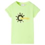 Neongelbes Kinder-T-Shirt 128 von , Kinder-T-Shirts - Ref: Foro24-11177, Preis: 8,07 €, Rabatt: %