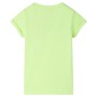 Camiseta infantil amarillo neón 128 de , Camisetas para niños - Ref: Foro24-11177, Precio: 8,07 €