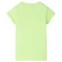 Neongelbes Kinder-T-Shirt 128 von , Kinder-T-Shirts - Ref: Foro24-11177, Preis: 7,99 €, Rabatt: %