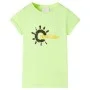 Camiseta infantil amarillo neón 104 de , Camisetas para niños - Ref: Foro24-11175, Precio: 7,99 €, Descuento: %