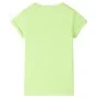 Camiseta infantil amarillo neón 104 de , Camisetas para niños - Ref: Foro24-11175, Precio: 7,99 €, Descuento: %