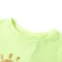 Camiseta infantil amarillo neón 104 de , Camisetas para niños - Ref: Foro24-11175, Precio: 7,99 €, Descuento: %