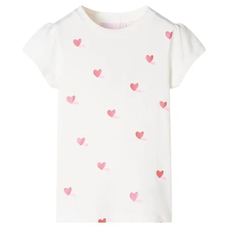 Camiseta infantil color crudo 140 de , Camisetas para niños - Ref: Foro24-11233, Precio: 8,54 €, Descuento: %
