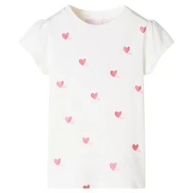 Ecru children's t-shirt 116 by , Kids T-shirts - Ref: Foro24-11231, Price: 8,54 €, Discount: %