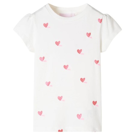 Camiseta infantil color crudo 116 de , Camisetas para niños - Ref: Foro24-11231, Precio: 8,64 €, Descuento: %