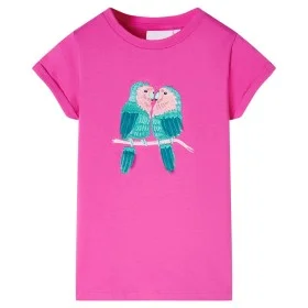Dunkelrosa Kinder-T-Shirt 92 von , Kinder-T-Shirts - Ref: Foro24-11204, Preis: 8,30 €, Rabatt: %